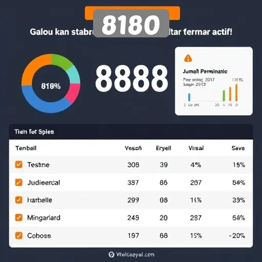 Statistik Pemain yang Terdaftar di Situs 8180